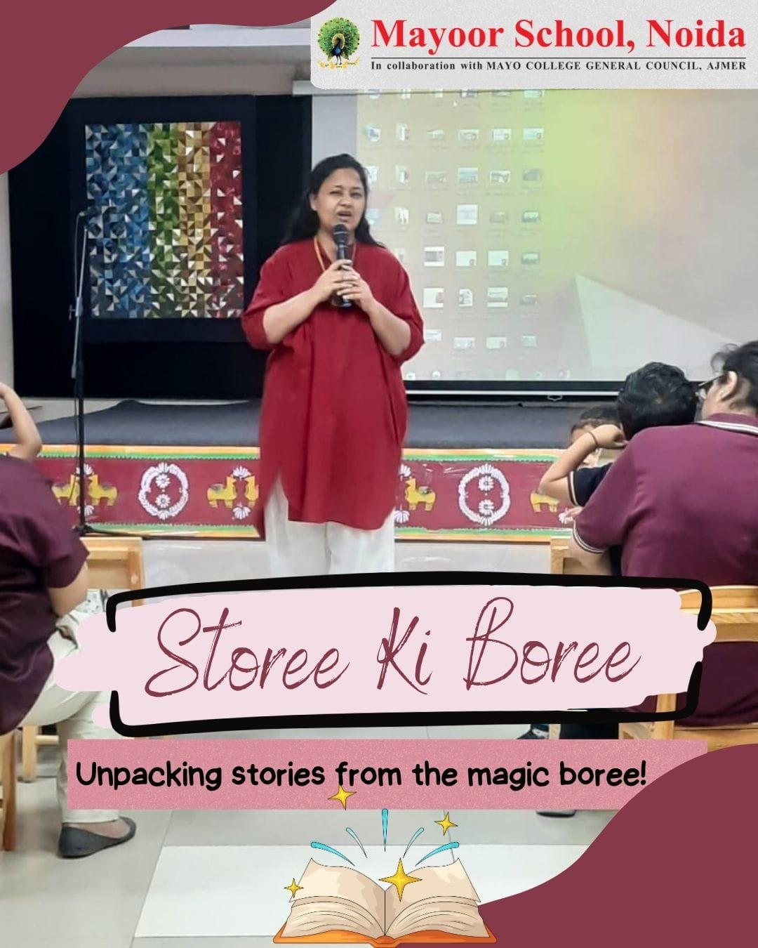  Storee Ki Boree by Ms. Shraddha at Mayoor School Noida